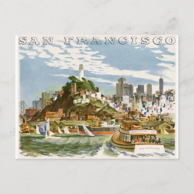 San Francisco Postcard (Front)