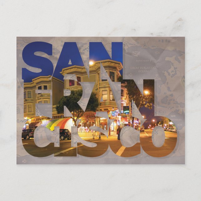 San Francisco Postcard (Front)