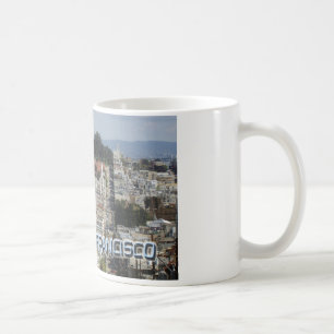 San Francisco Postcard Style Coffee Mug