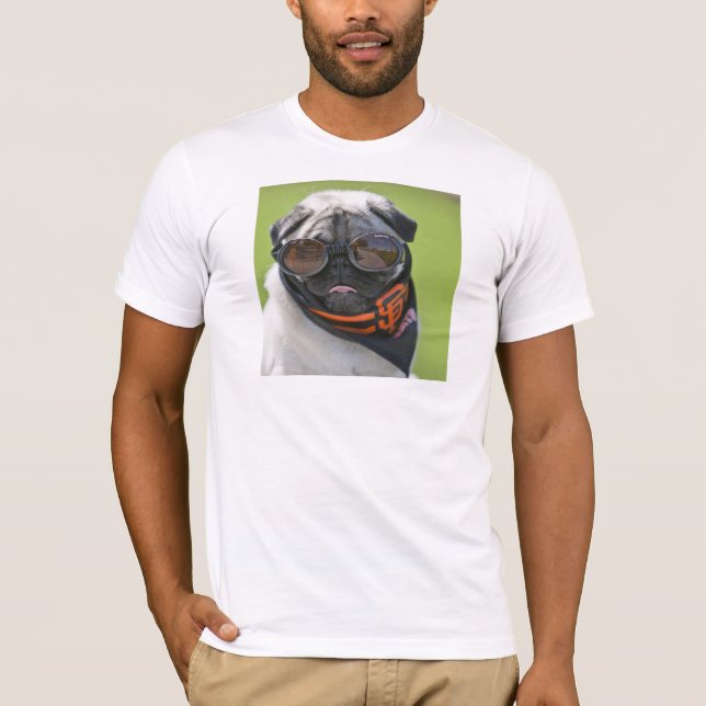 San Francisco Pug T-Shirt (Front)