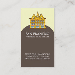 San Francisco Real Estate Business Card Template