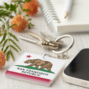 San Francisco Republic  Key Ring
