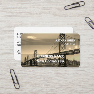 San Francisco Retro Business Card