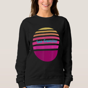 San Francisco Retro Sunset Sweatshirt