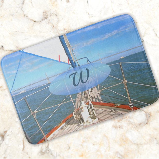 San Francisco Sailing 0869 Bath Mat (Creator Uploaded)