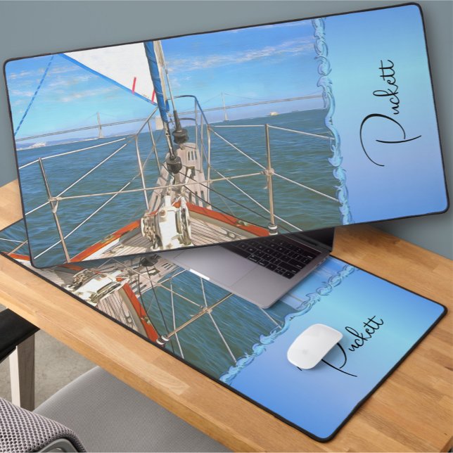 San Francisco Sailing 0869 Desk Mat (Creator Uploaded)