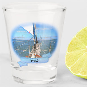 San Francisco Sailing 0869 Shot Glass