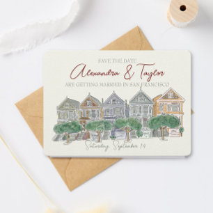 San Francisco Save The date Invitation