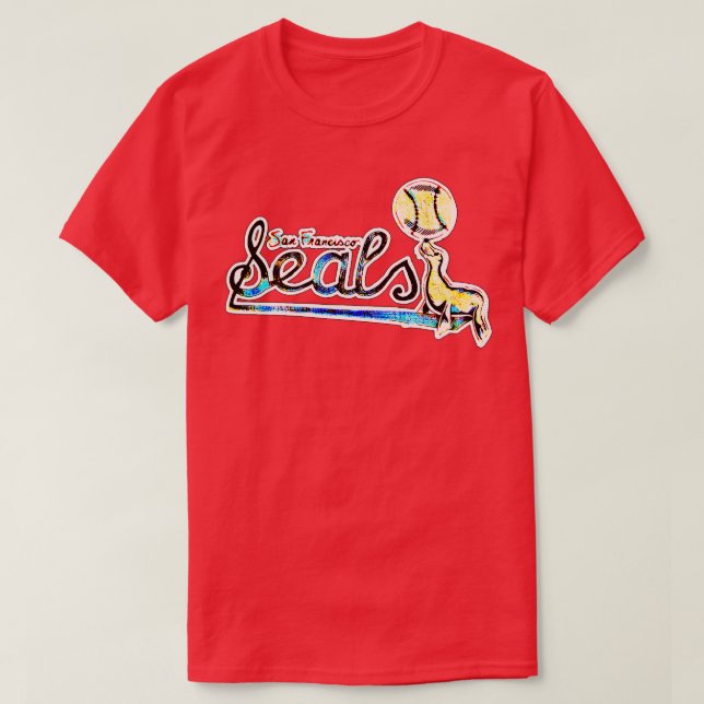 San Francisco Seals Baseball T-Shirt (Design Front)