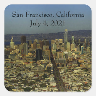 San Francisco Skyline #13-2 Stickers