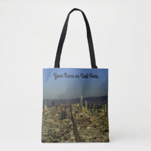 San Francisco Skyline #13 All Over Print Tote Bag