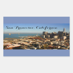 San Francisco Skyline #9-3 Stickers