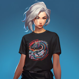 San Francisco Skyline Anime Dragon: Lunar New Year T-Shirt