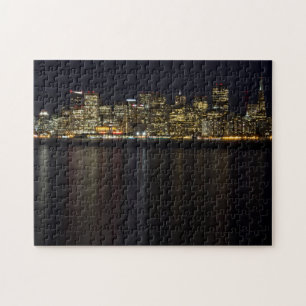 San Francisco Skyline at Night Puzzle
