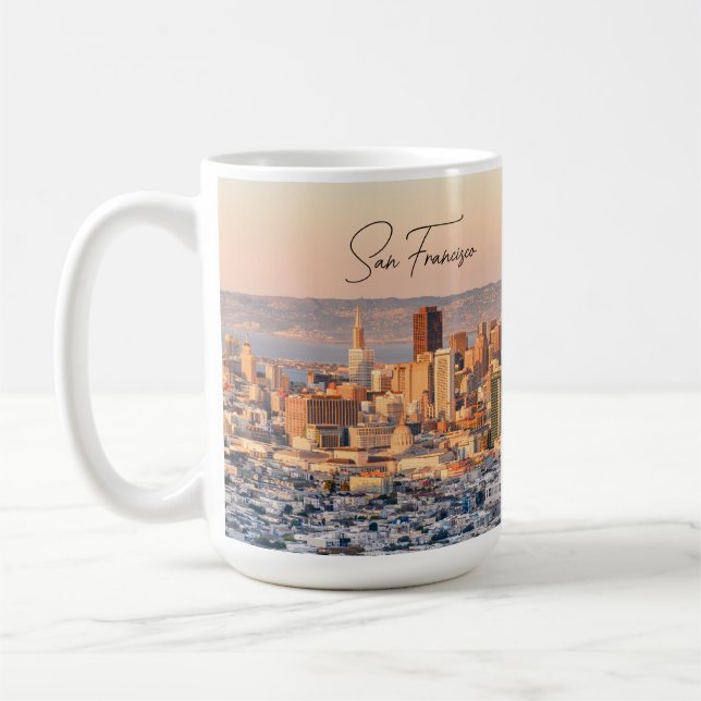 San Francisco Skyline Coffee Mug (Left)