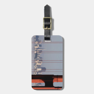 San Francisco Skyline from Golden Gate Bridge. Luggage Tag