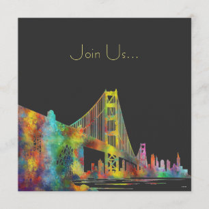 SAN FRANCISCO SKYLINE INVITATION