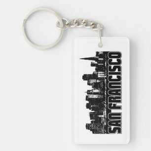 San Francisco Skyline Key Ring
