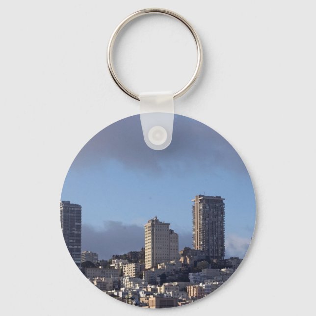 San Francisco Skyline Key Ring (Front)