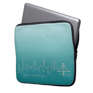 San Francisco Skyline Laptop Sleeve 13 inch
