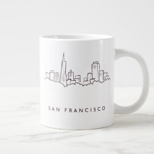 San Francisco Skyline Large Coffee Mug
