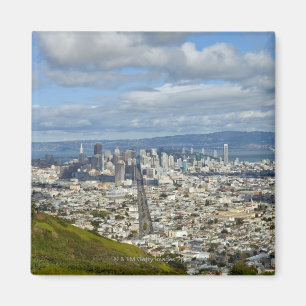 San Francisco skyline Magnet
