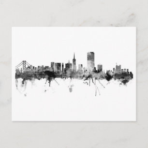 San Francisco Skyline Postcard