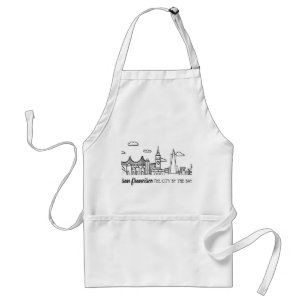 San Francisco Skyline Standard Apron