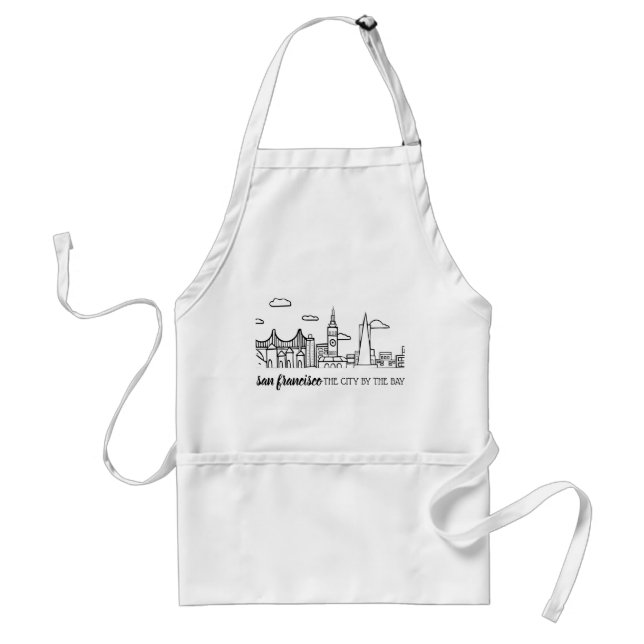 San Francisco Skyline Standard Apron (Front)