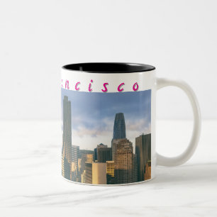 San Francisco Skyline Two-Tone Coffee Mug
