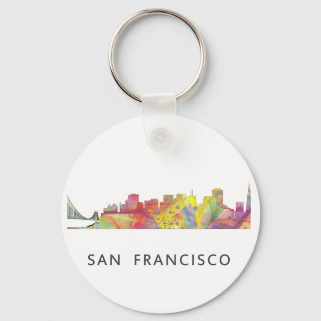 SAN FRANCISCO SKYLINE WB1 - KEY RING (Front)