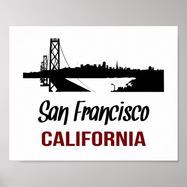 San Francisco  (standard picture frame size) Poster (Front)