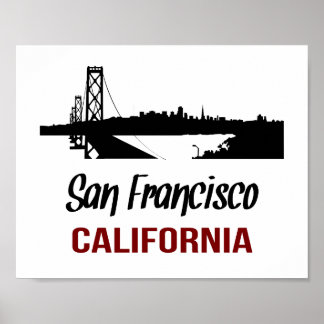 San Francisco  (standard picture frame size) Poster