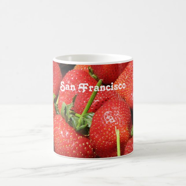 San Francisco Strawberries Coffee Mug (Center)