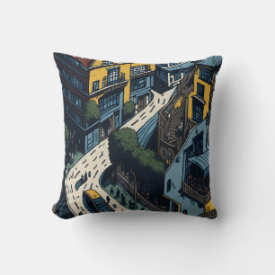 San Francisco Street Cushion
