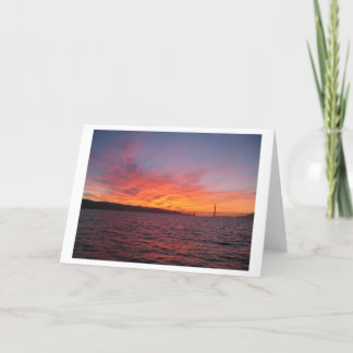 San Francisco Sunset Card