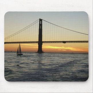 San Francisco Sunset Mouse Pad
