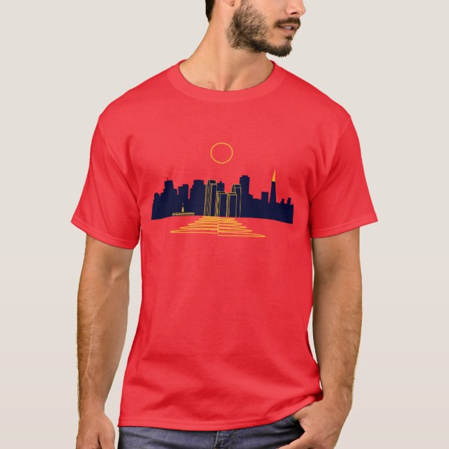 San Francisco Sunset T-Shirt (Front)