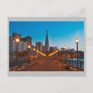 San Francisco the City Postcard