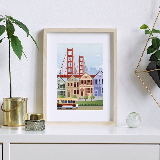 San Francisco | The Painted Ladies Poster (Creator Uploaded)