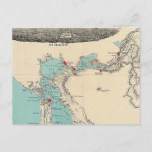 San Francisco to Sacramento Postcard