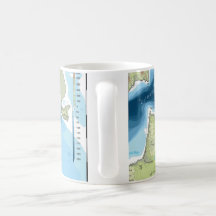 San Francisco Topography Mug - North