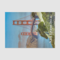 San Francisco Travel Tissue Paper