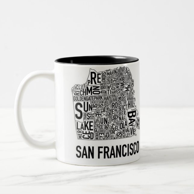 San Francisco Typo Mug (Left)
