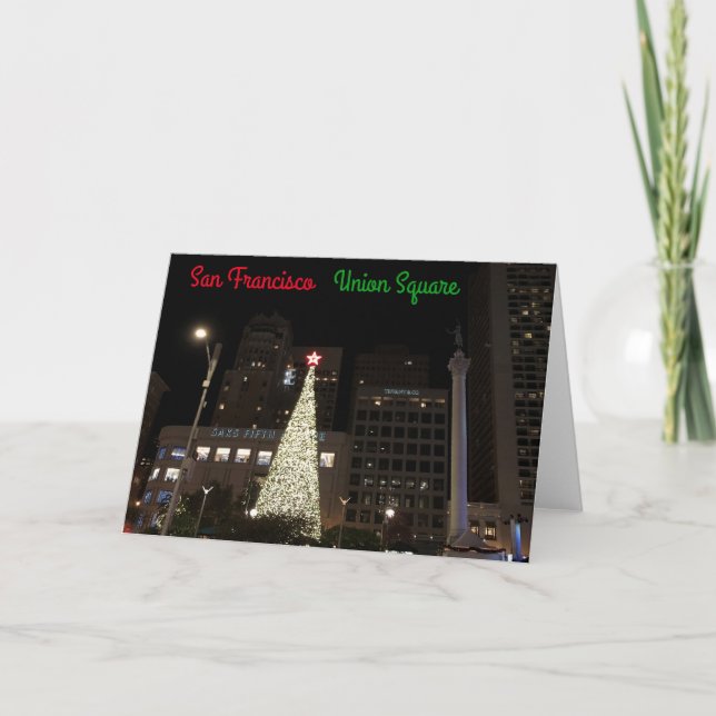 San Francisco Union Square #6-2 Card (Front)