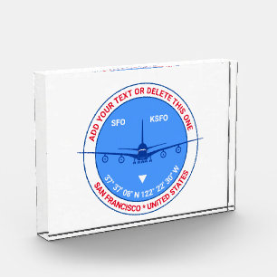 San Francisco, USA, Customisable Stunning Photo Block