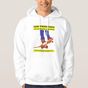 San Francisco, USA Skate Hoodie