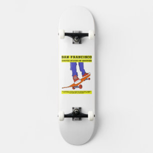 San Francisco, USA Skate Skateboard