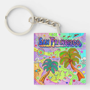 San Francisco Vacation Target Keychain