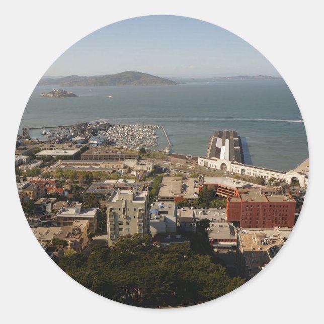 San Francisco View #1-1 Stickers (Front)